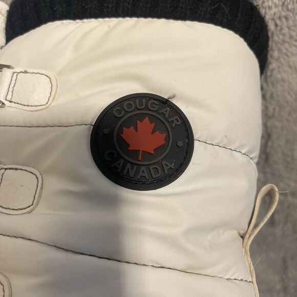 Women’s Cougar Bonair Waterproof White Lace-Up Boots size 8M Waterproof - Picture 15 of 16